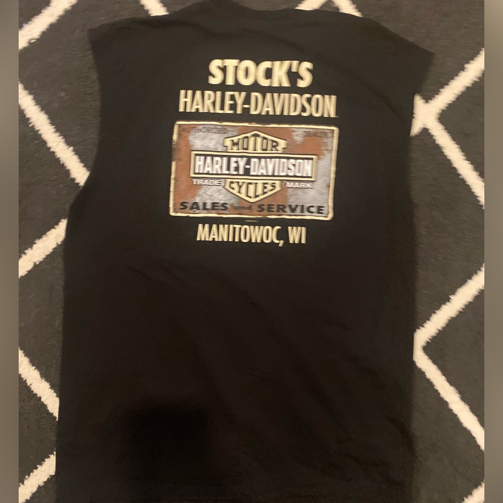 2012 Harley Davidson sleeveless tee